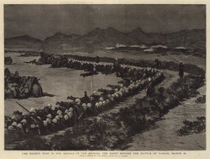 A recente guerra no Sudão, no Zereba a noite antes da batalha de Tamasi, 13 de março